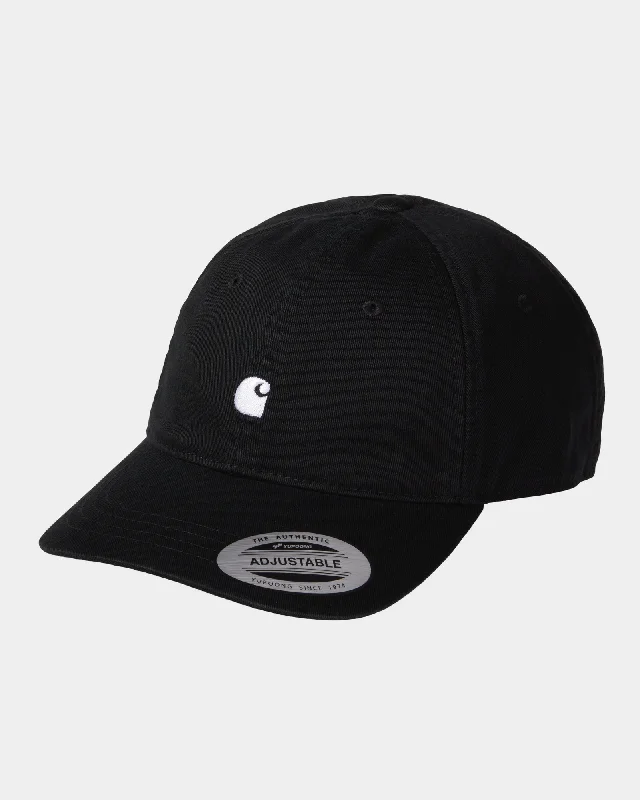 Madison Logo Cap | Black / White