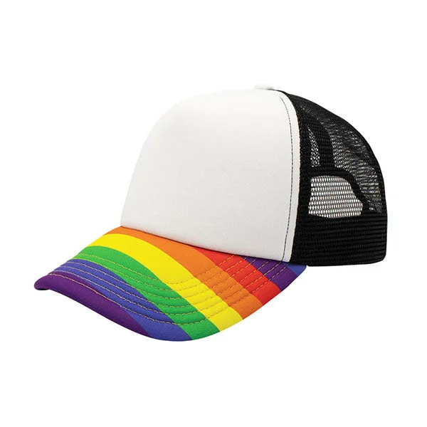 White/Rainbow/Black