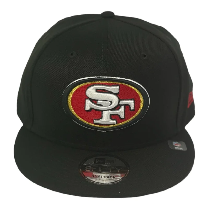 SAN FRANCISCO 49ERS (BLACK) NEW ERA 9FIFTY SNAPBACK (2947)