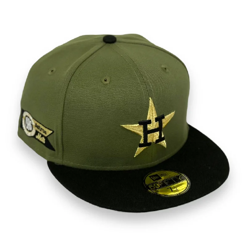 HOUSTON ASTROS (OLIVE) (1986 NL CHAMPIONSHIP) NEW ERA 59FIFTY (GREY UNDER VISOR)