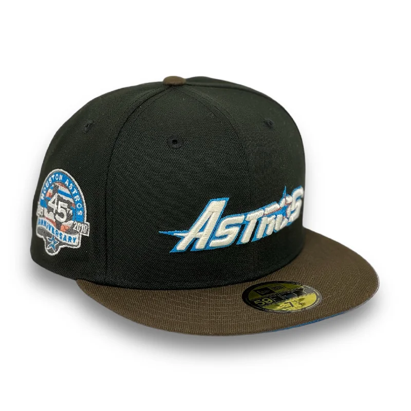 HOUSTON ASTROS “45TH ANNIVERSARY” NEW ERA 59FIFTY FITTED (CERULEAN BLUE BOTTOM)