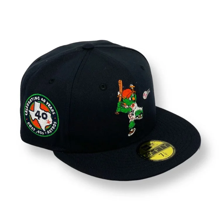 HOUSTON ASTROS (NAVY) (40TH ANN) "MASCOT" NEW ERA 59FIFTY FITTED