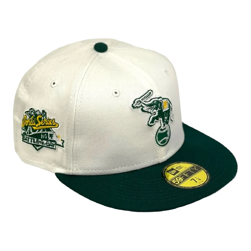 OAKLAND ATHLETICS (WHITE) (1989 WS BATTLE OF THE BAY) NEW ERA 59FIFTY FITTED