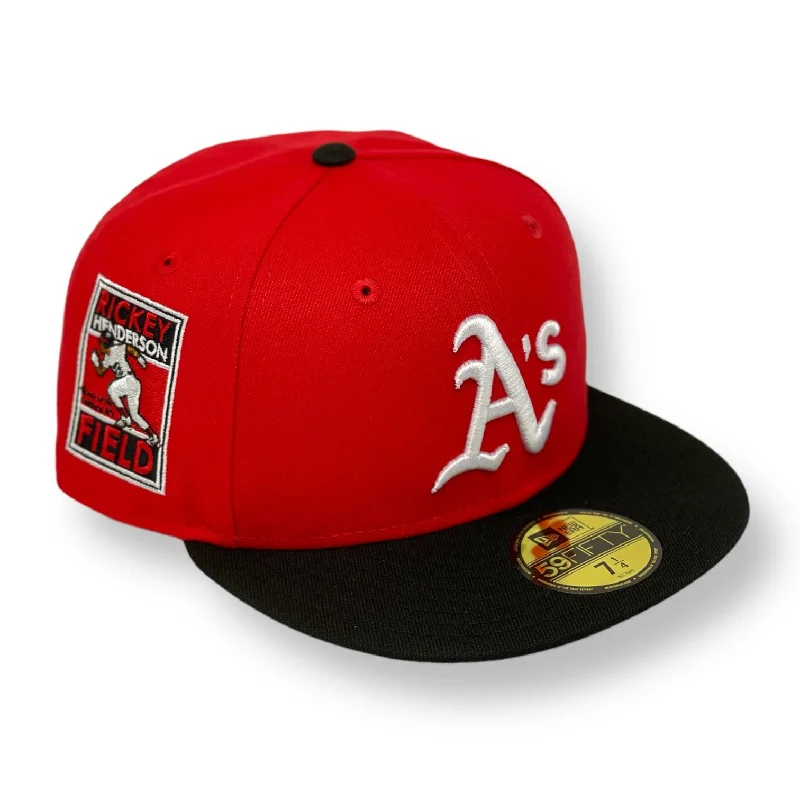 OAKLAND ATHLETICS (RICKEY HENDERSON) NEW ERA 59FIFTY FITTED