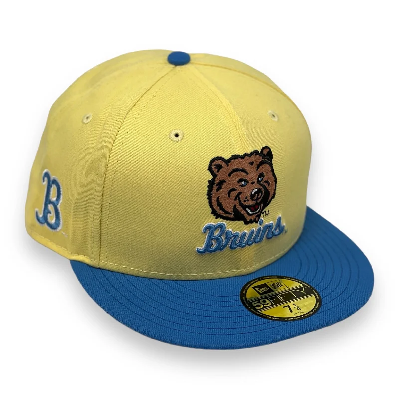 UCLA BRUINS NEW ERA 59FIFTY FITTED (SKY BLUE VISOR)