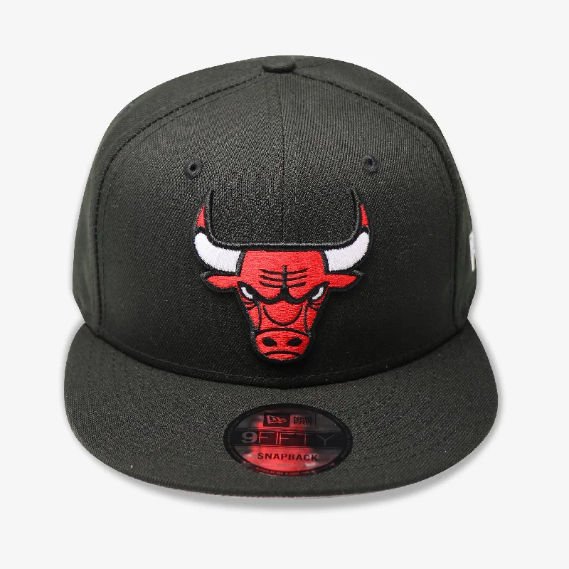 CHICAGO BULLS  (BLACK) NEW ERA 9FIFTY SNAPBACK (8225)