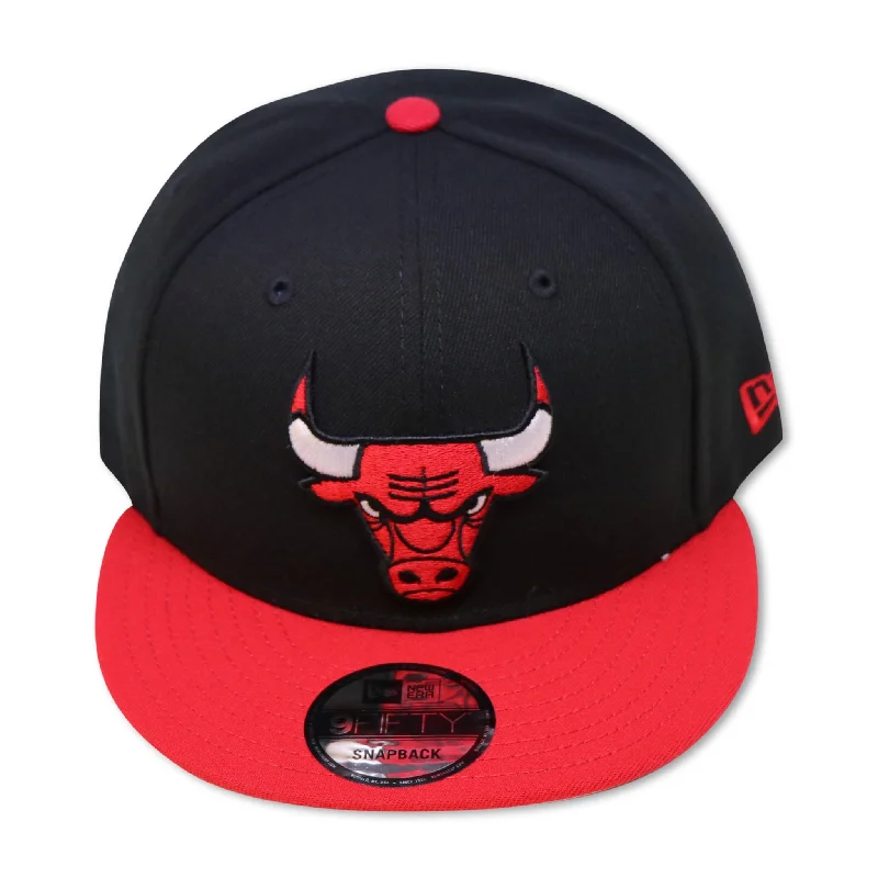 CHICAGO BULLS (BLACK/RED) NEW ERA 9FIFTY SNAPBACK (7027)