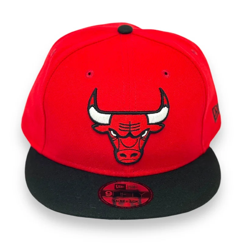 CHICAGO BULLS 2TONE (RED/BLK) 9FIFTY NEW ERA SNAPBACK (7028)