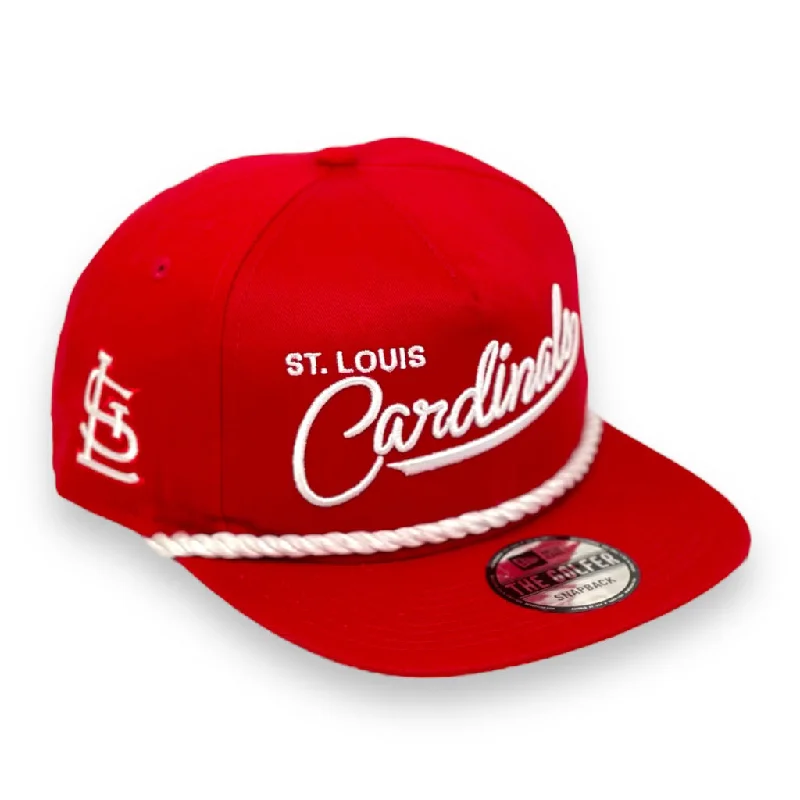 ST. LOUIS CARDINALS (RED) GOLFER NEWERA SNAPBACK