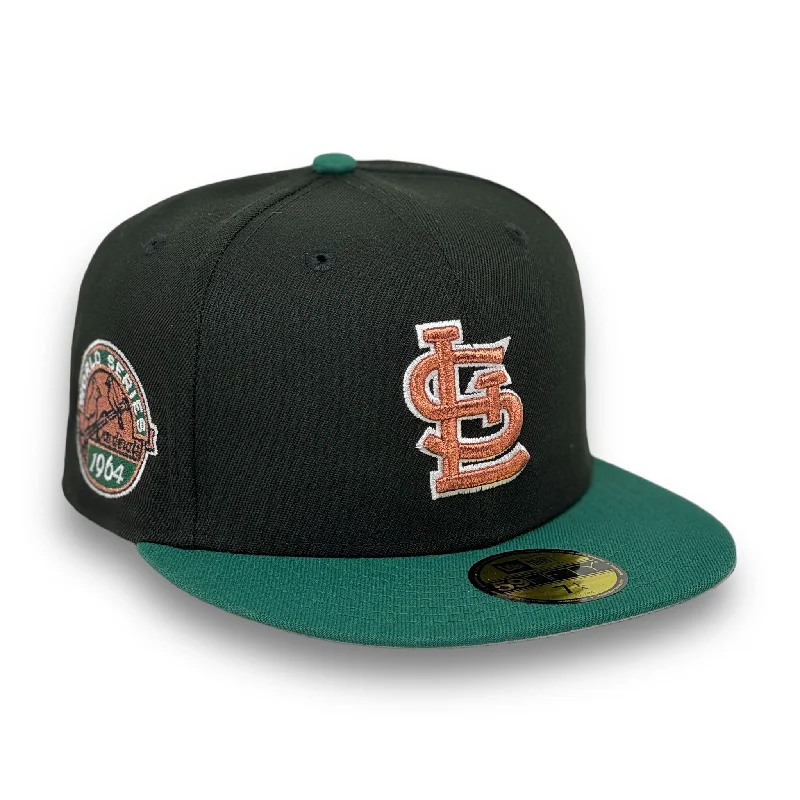 ST.LOUIS CARDINALS (BLACK) (1964 WORLDSERIES) NEW ERA 59FIFTY FITTED