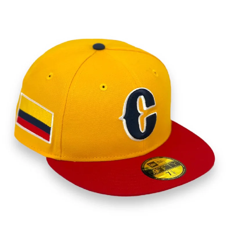 COLOMBIA (WBC) NEW ERA 59FIFTY FITTED (COFFEE UNDER VISOR)