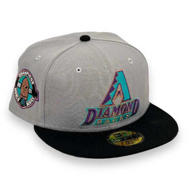 DIAMONDBACKS (GREY) (2001 WS CHAMPIONS) NEW ERA 59FIFTY FITTED