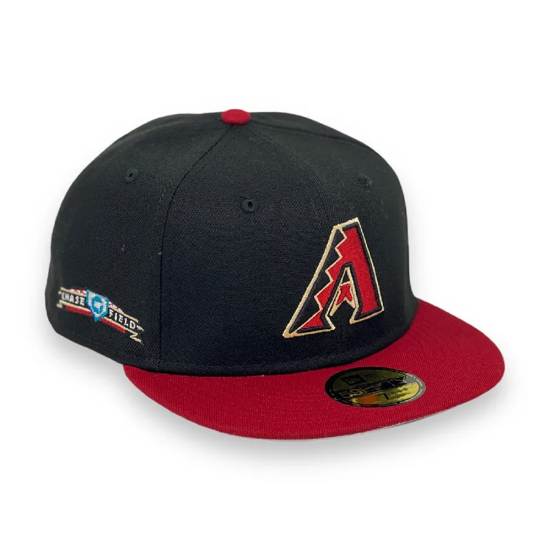 ARIZONA DIAMONDBACKS (BLK/H-RED) CHASE FIELD NEW ERA 59FIFTY FITTED (GREY BRIM)