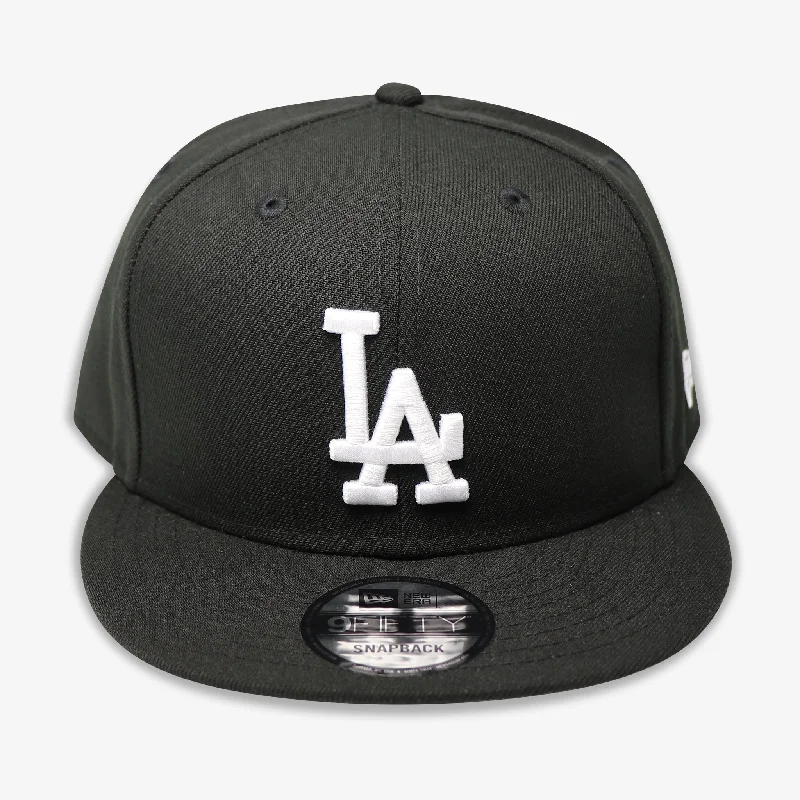 LOS ANGELES DODGERS (BLACK) NEW ERA 9FIFTY SNAPBACK (1046)