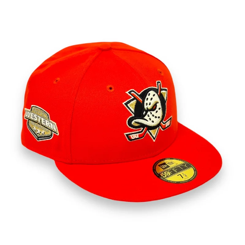 ANAHEIM DUCKS (ORANGE) (WESTERN CONF) NEW ERA 59FIFTY FITTED