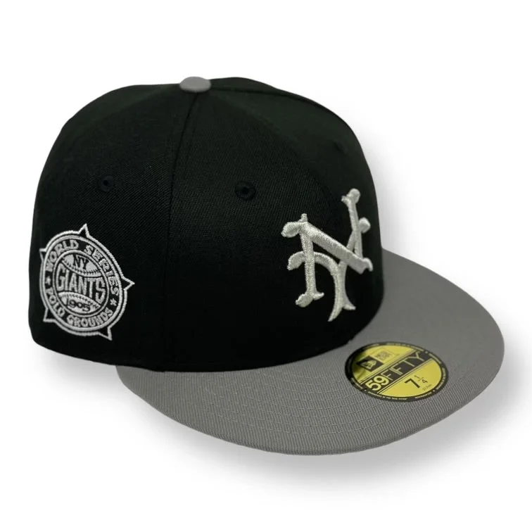 NEW YORK GIANTS (BLACK) (1905 WORLDSERIES " POLO GROUNDS" ) NEWERA 59FIFTY FITTED