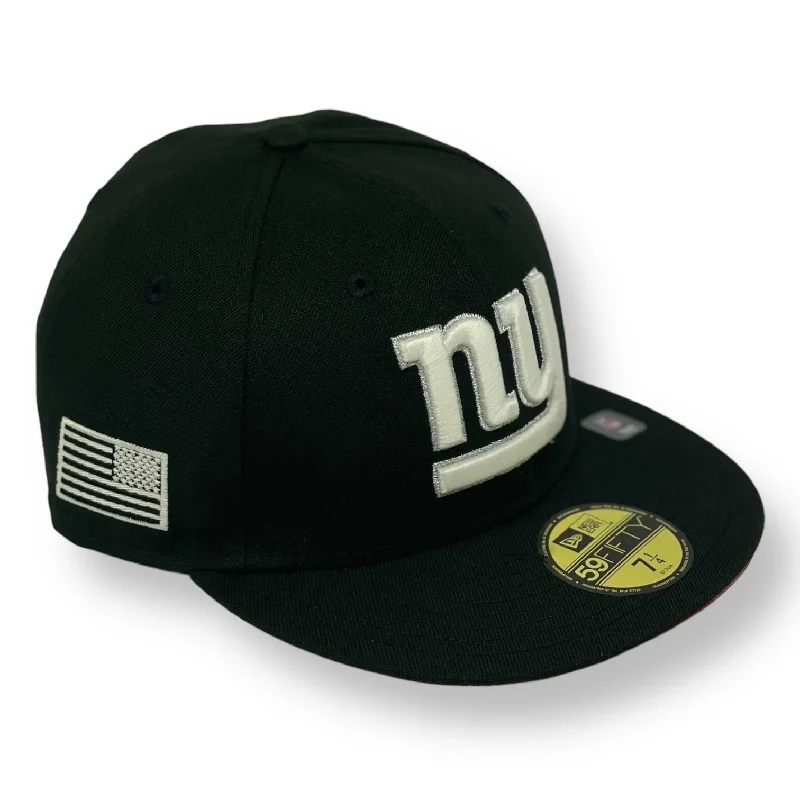 NEW YORK GIANTS (2001 911 FLAG) NEW ERA 59FIFTY FITTED (GLOW IN THE DARK) (RED UNDER VISOR)