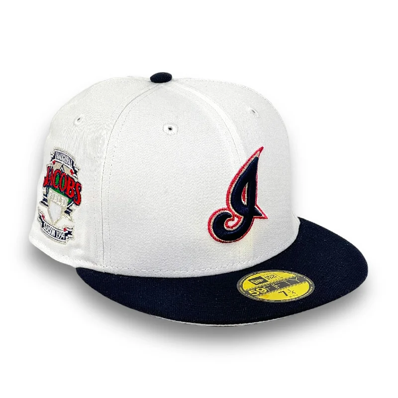 CLEVLAND INDIANS (WHITE) JACOBS FIELD "1994 INAUGURAL" NEW ERA 59FIFTY FITTED