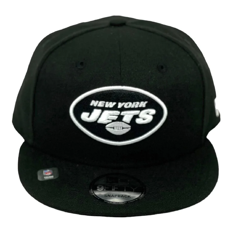 NEW YORK JETS (BLACK/WHITE) (9FIFTY) NEW ERA 9FIFTY SNAPBACK (4790)