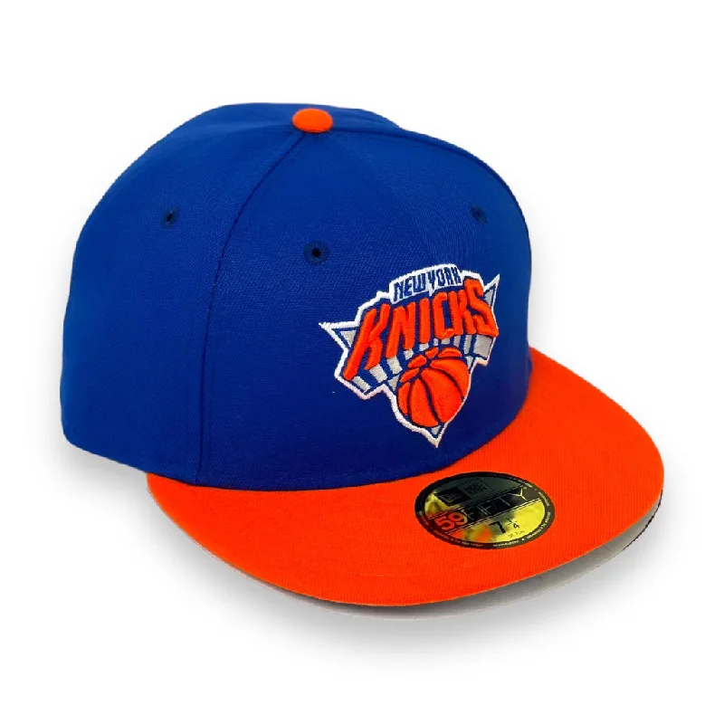 NEW YORK KNICKS (ROYAL/ORANGE) 2-TONE NEW ERA 59FIFTY FITTED