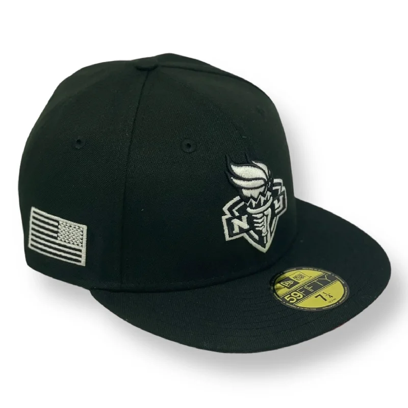 NEW YORK LIBERTY "911 FLAG" NEW ERA 59FIFTY FITTED (GLOW IN THE DARK) (RED UNDER VISOR)