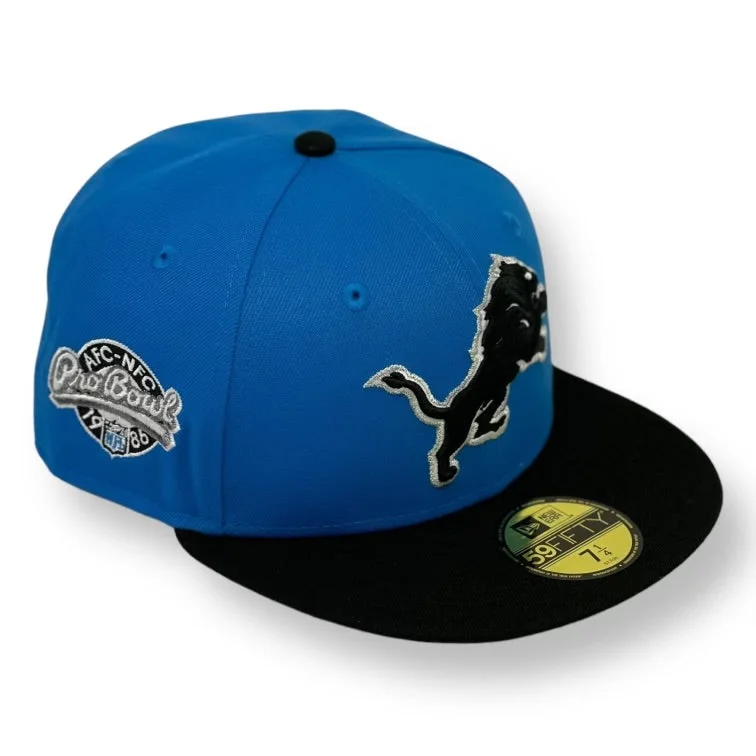 DETROIT LIONS (SS-BLUE) “1986 PRO BOWL" NEW ERA 59FIFTY FITTED