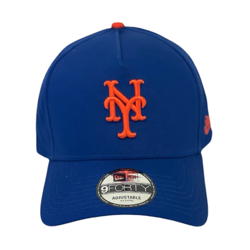 NEW YORK METS (ROYAL) "9FORTY AFRAME" NEW ERA SNAPBACK