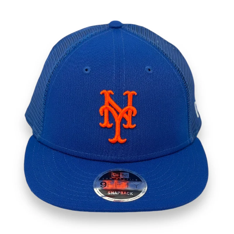 NEW YORK METS (ROYAL)(LOW PROFILE) "9FIFTY TRUCKER" NEW ERA SNAPBACK