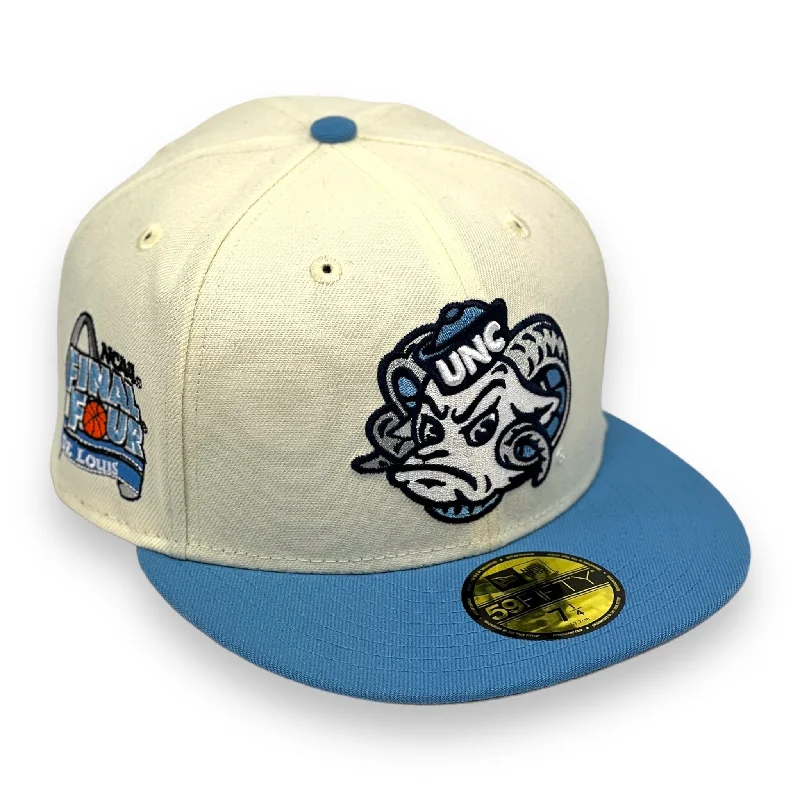 NORTH CAROLINA TARHEELS (OFF-WHITE) (2005 FINAL FOUR) NEW ERA 59FIFTY FITTED (GREY UNDER VISOR)