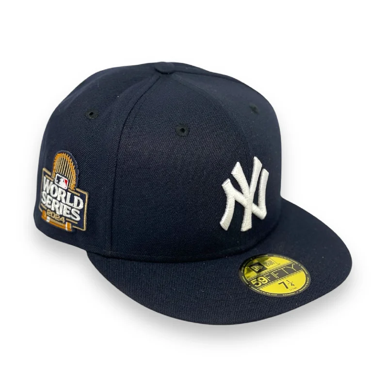 NEW YORK YANKEES (2024 WORLD SERIES) NEW ERA 59FIFTY FITTED (GREY UV) (S)