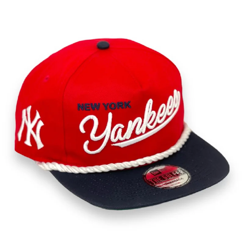 NEWYORK YANKEES (RED/NAVY) GOLFER NEW ERA SNAPBACK