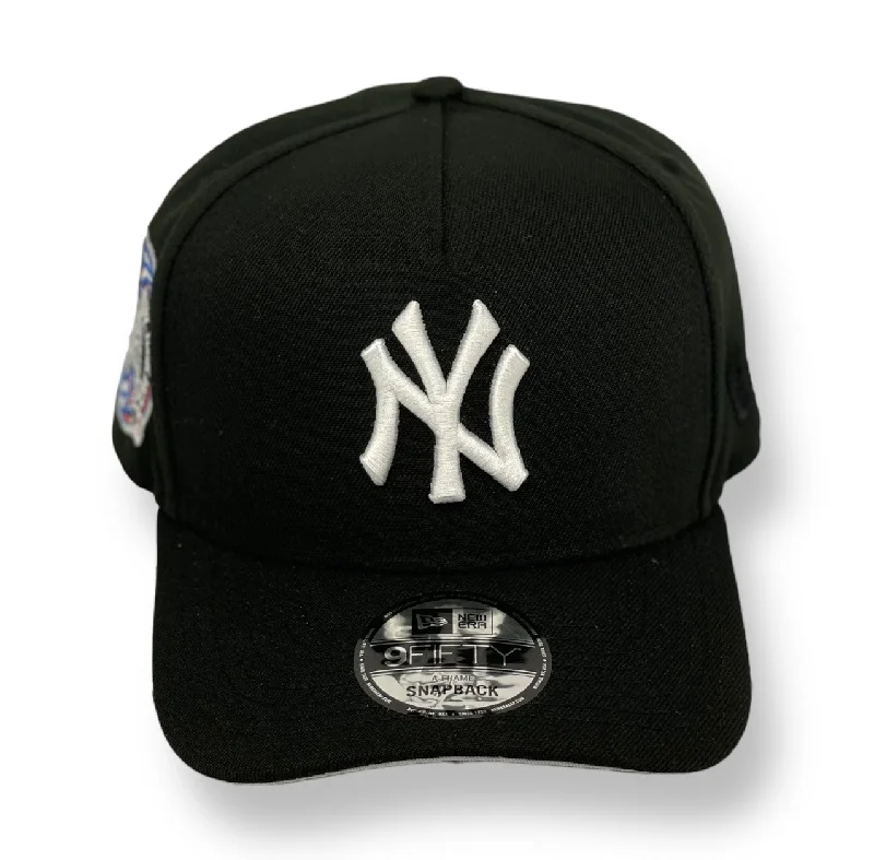 NEW YORK YANKEES (BLACK) (2000 SBWY) "9FIFTY AFRAME" NEW ERA SNAPBACK