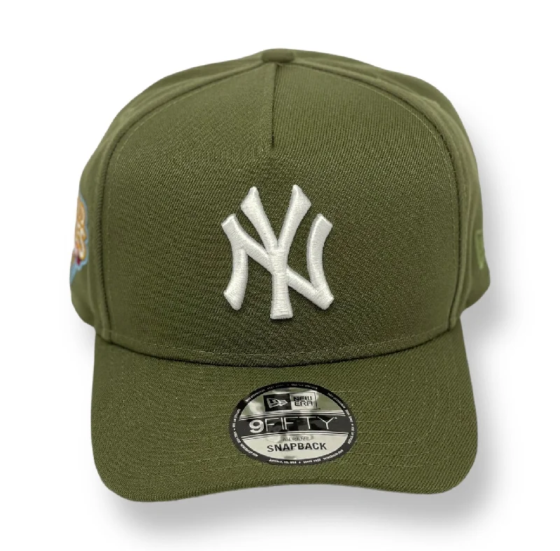 NEW YORK YANKEES (OLIVE) (2009 WS) "9FIFTY AFRAME" NEW ERA SNAPBACK