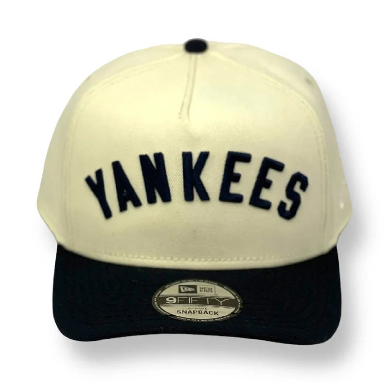 NEW YORK YANKEES (OFF-WHITE) 9FIFTY AFRAME NEW ERA SNAPBACK