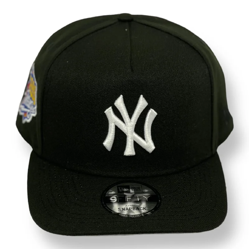 NEW YORK YANKEES (BLACK) (1999 WS) "9FIFTY AFRAME" NEW ERA SNAPBACK