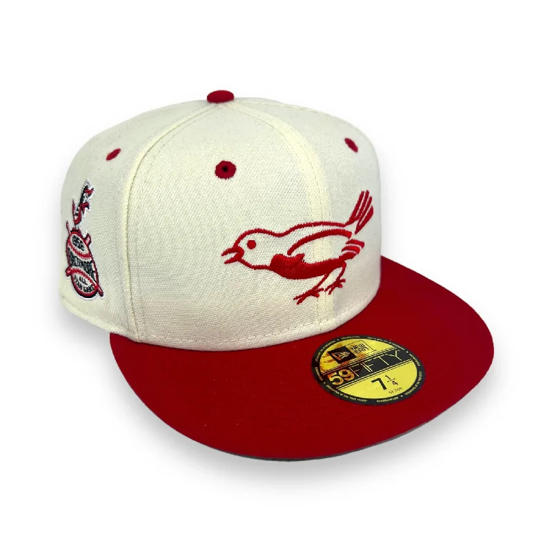 BALTIMORE ORIOLES (OFF-WHITE) (1958 ALLSTARGAME) NEW ERA 59FIFTY FITTED (GREEN UNDER VISOR)