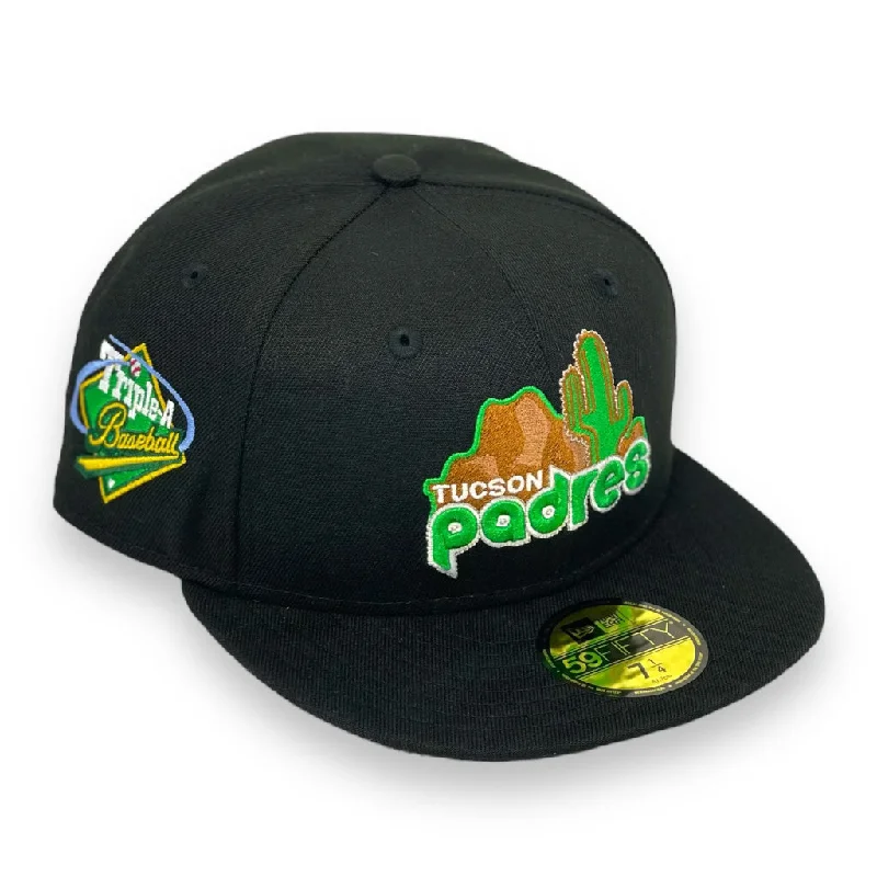 TUCSON PADRES "TRIPLE A BBALL" NEW ERA 59FIFTY FITTED (GREEN UNDER VISOR)