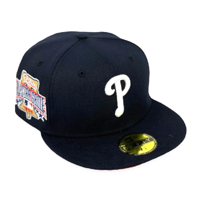 PHILADELPHIA PHILLIES (NAVY) (1996 ALLSTARGAME) NEW ERA 59FIFTY FITTED (RED UNDER VISOR)