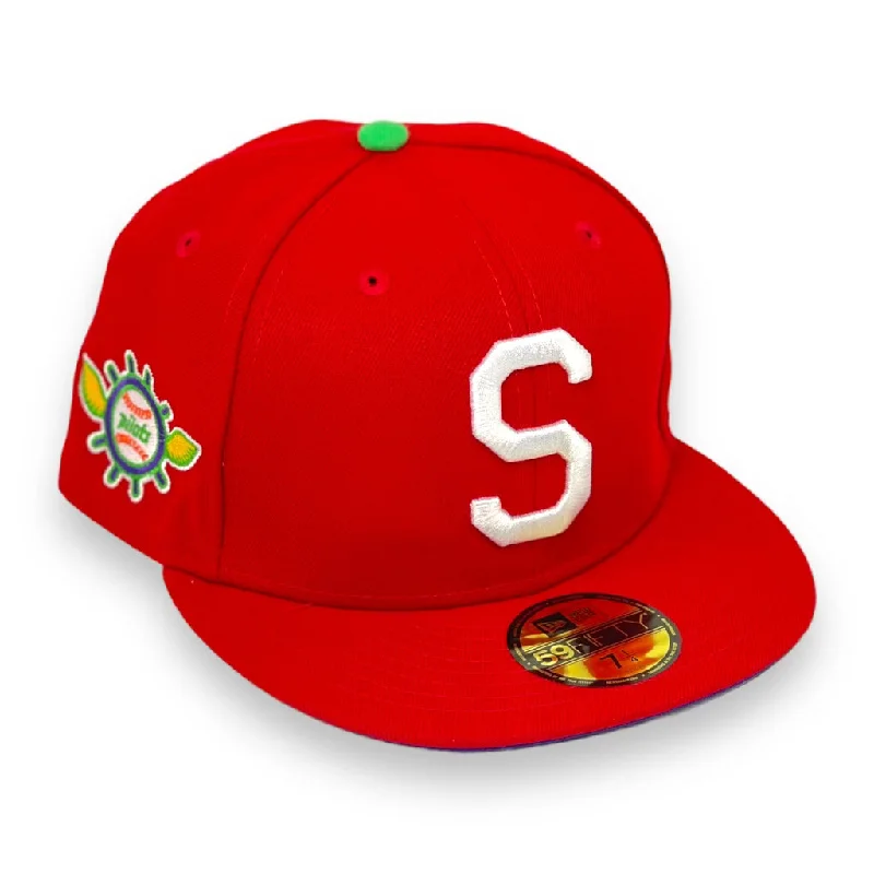 SEATTLE PILOTS (SKITTLES) NEW ERA 59FIFTY FITTED (PURPLE UNDERVISOR)