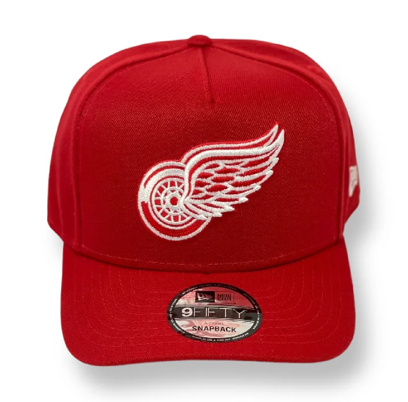 DETROIT REDWINGS "9FIFTY AFRAME" NEW ERA SNAPBACK (6466)