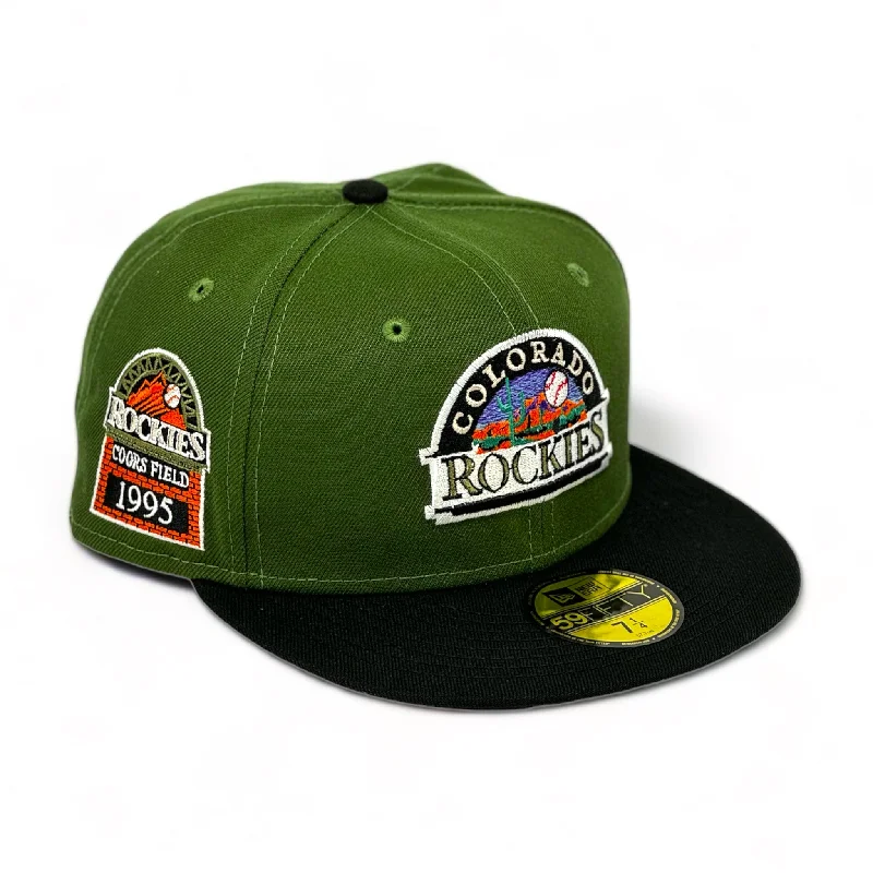 COLORADO ROCKIES (OLIVE) (1995 COORS FIELD) NEW ERA 59FIFTY FITTED