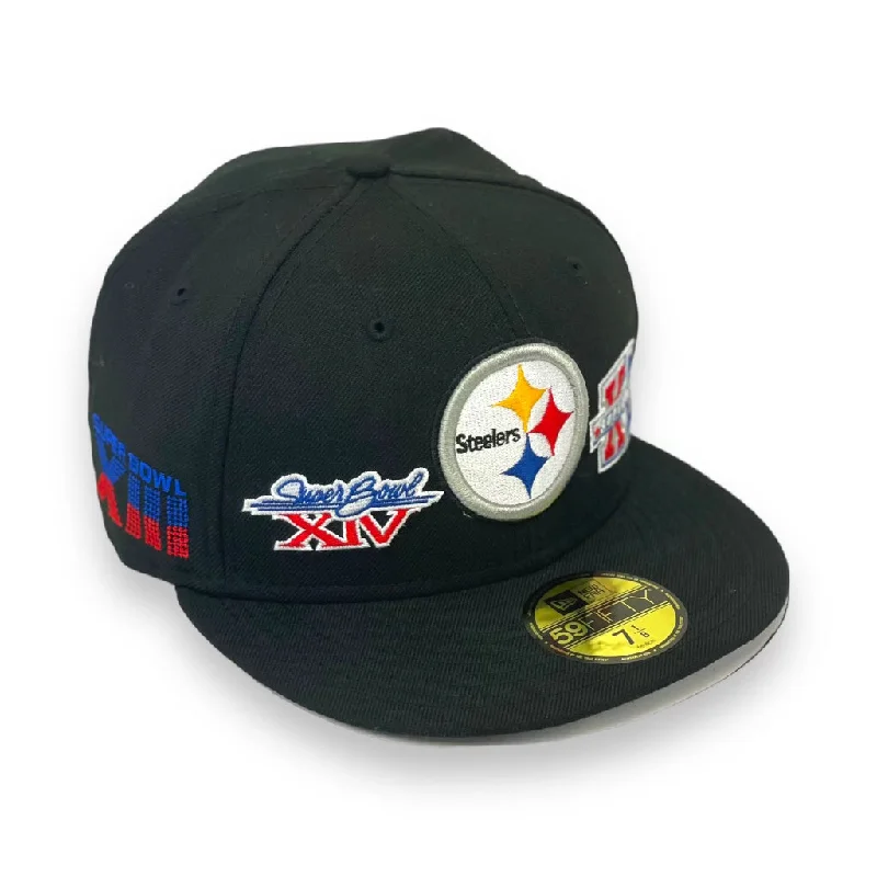 PITTSBURGH STEELERS (6X CHAMPIONS) NEW ERA 59FIFTY FITTED