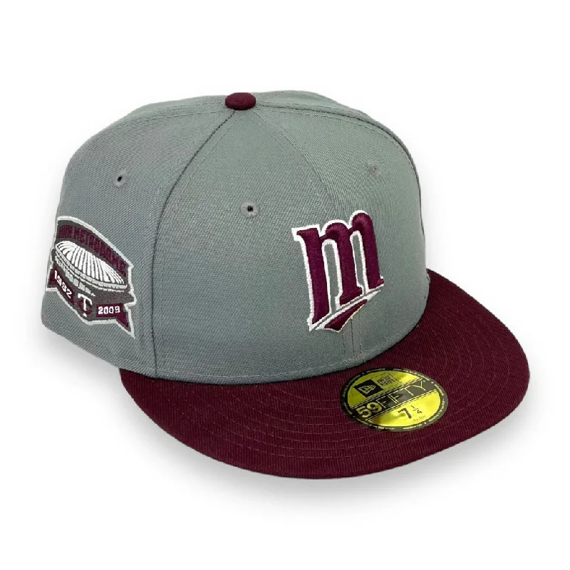 MINNESOTA TWINS (GREY) (METRODOME 1982-2009) NEW ERA 59FIFTY FITTED (S)