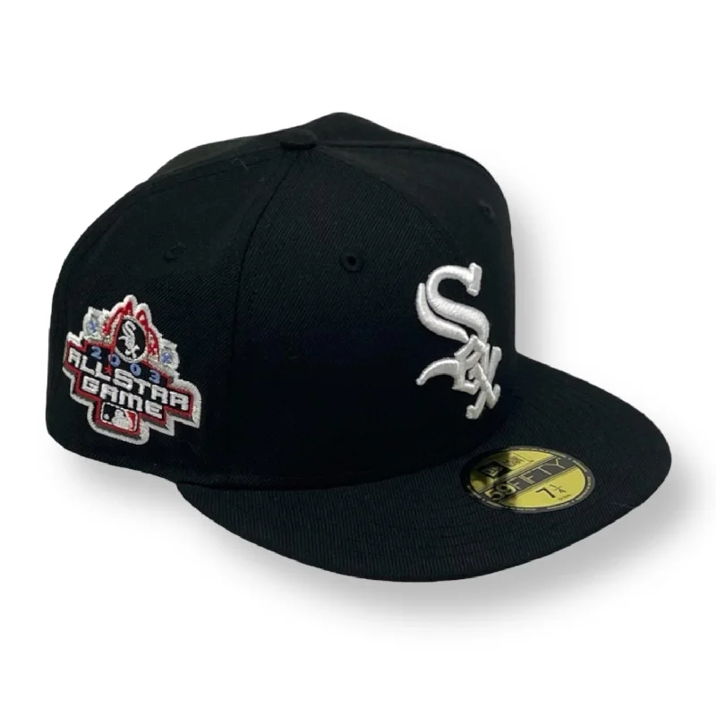 CHICAGO WHITE SOX  " 2003 ALLSTARGAME" NEW ERA 59FIFTY FITTED (RED UNDER VISOR)