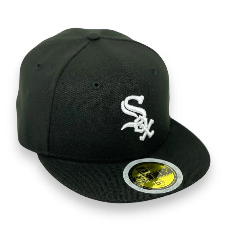 KIDS - CHICAGO WHITE SOX NEW ERA 59FIFTY FITTED (RED UNDER VISOR)