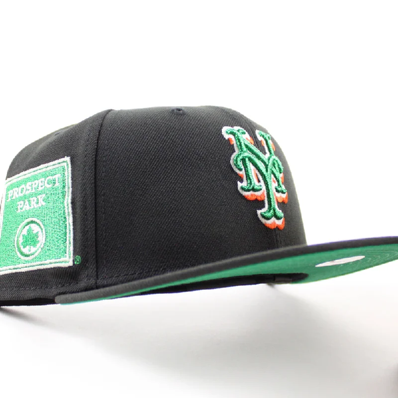 New York Mets Prospect Park (Brooklyn) New Era 59Fifty Fitted Hat (Black Green Under Brim)