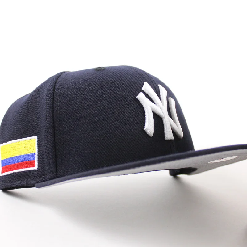 New York Yankees COLOMBIA New Era 59Fifty Fitted Hat (Navy Gray Under Brim)