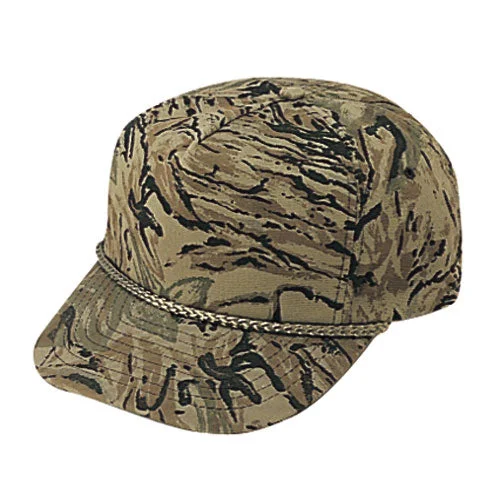 Nissun 5 Panel Camouflage Cap, Camo Hat - CSGT