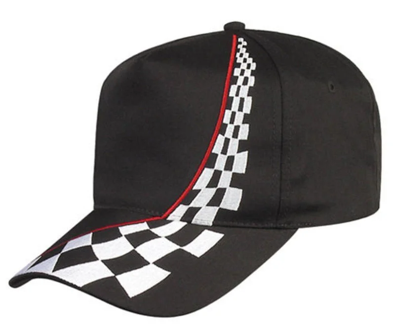 Nissun 5 Panel Embroidered Racing Cap - ERC-5