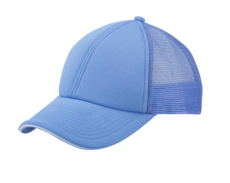 Nissun 6 Panel Mesh With Sandwich Bill Cap, Trucker Hat - 6PMS